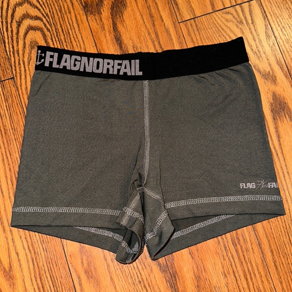 Flag Nor Fail Compression Training Shorts - Picture 2 of 5